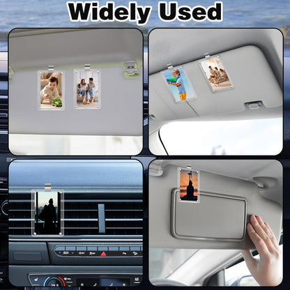 Magnetic Car Visor Photo Clip