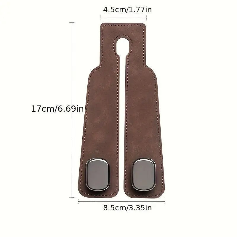 Mother's Day Special: 49% OFF✨ Suede Car Seat Back Hook - The Ultimate Car Organizer🚗
