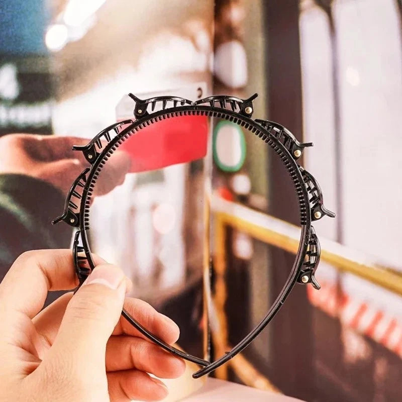 🔥LAST DAY: 49% OFF – The Easiest School Hairstyle Headband💝