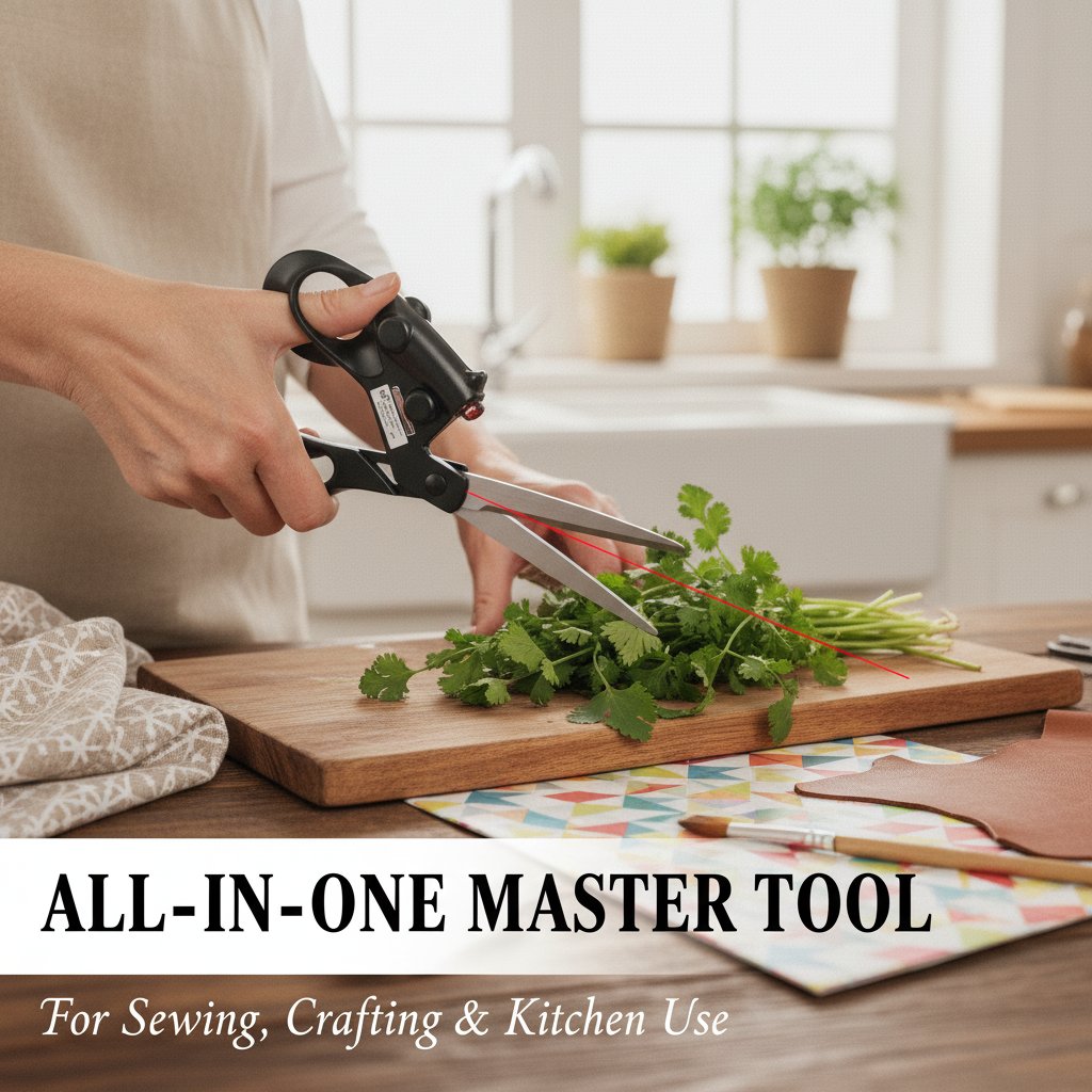 🔥Last Day 49% OFF - Precision Laser Guided Scissors✂️