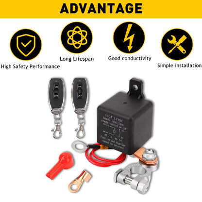 Last Day 49% OF🔥Car Battery Disconnect Switch