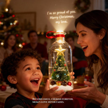 🎄Christmas Special: 49% OFF🔥 Forever Voice Recordable Christmas Tree Bottle