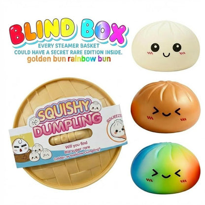 🏆Expressive Big Dumpling Squishy - Blind Box, Mysecret Bun Fidget Toy