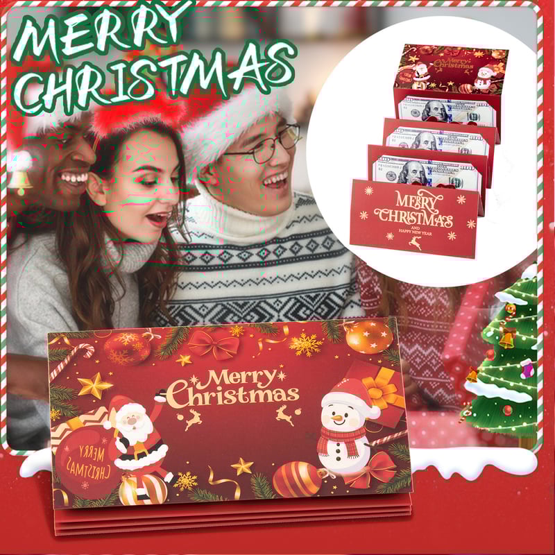 🎄 2025 New Creative Christmas Cash Surprise Envelope
