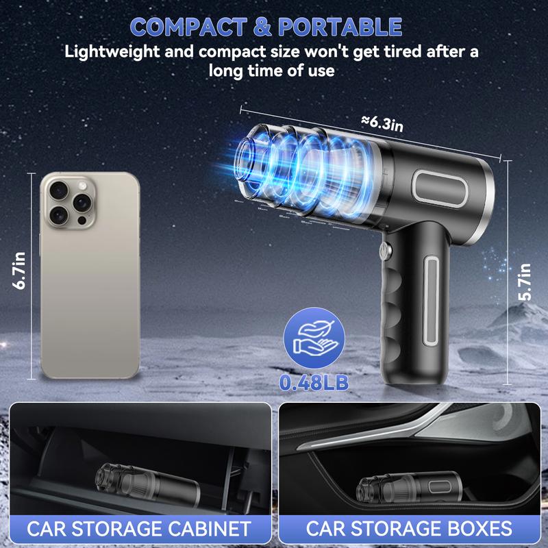Last Day 49% OFF🔥Handheld Wireless Car Vacuum Cleaner