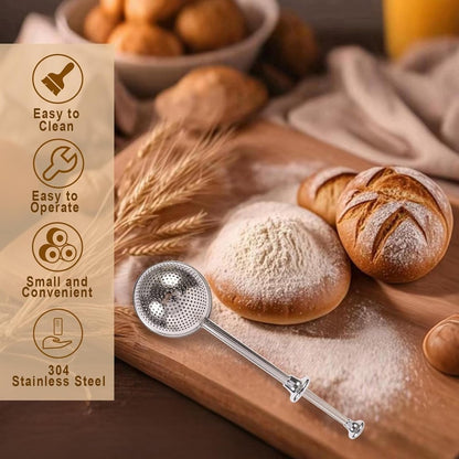 🔥Hot for the Holidays-Multifunctional Stainless Steel Powder Sifter