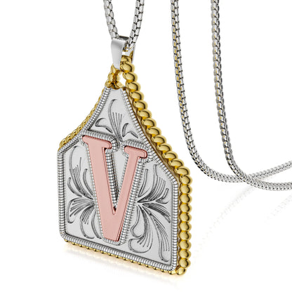 💖 Last Day 49% OFF – A–Z Initial Necklace ✨ Personalized Letter Pendant Gift