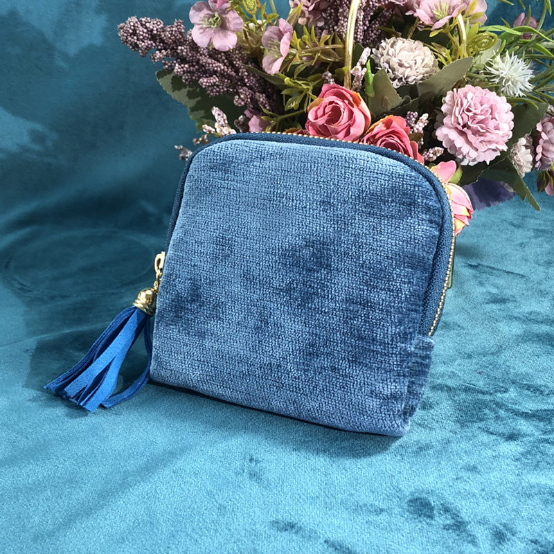 Last Day 49% OFF🔥Luxury Velvet Jewelry Pouch with Satin Lining – Travel & Everyday Jewelry Organizer