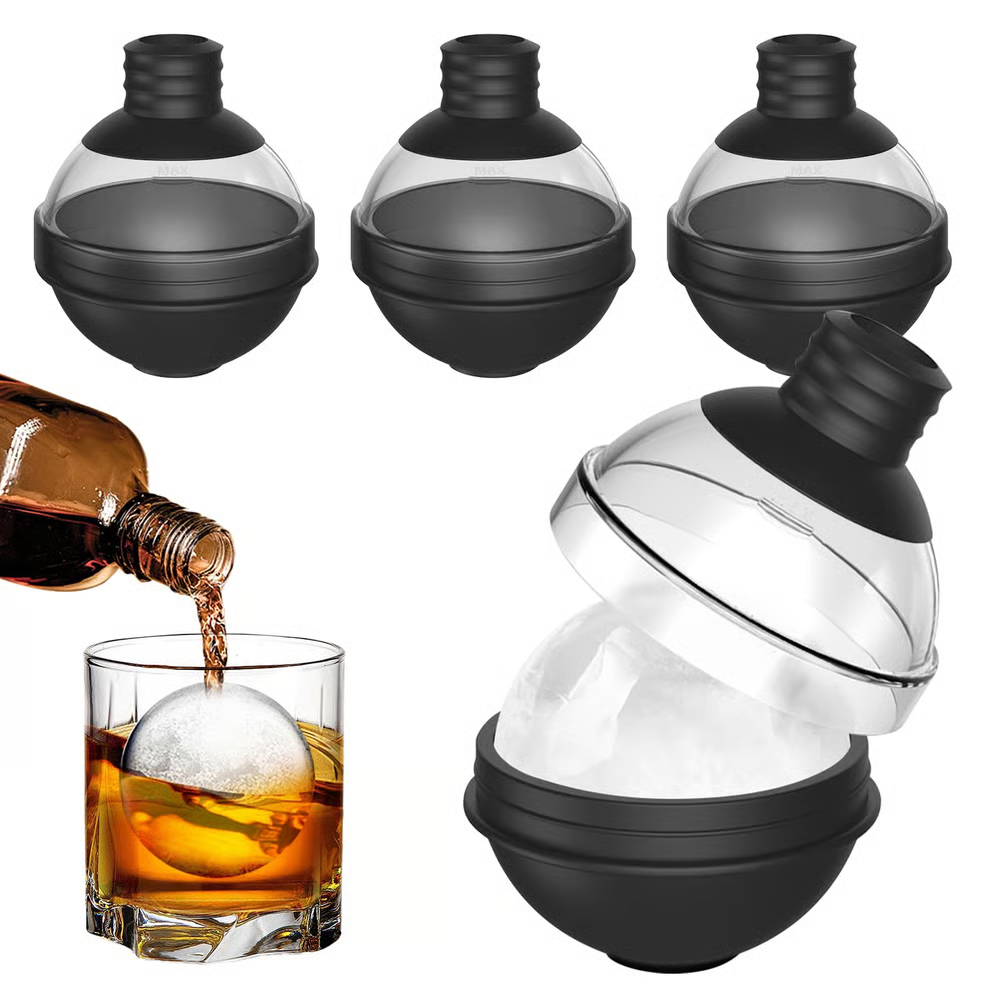 LAST DAY 49% OFF🔥Silicone Ice Ball Molds for Whiskey🥃❄️