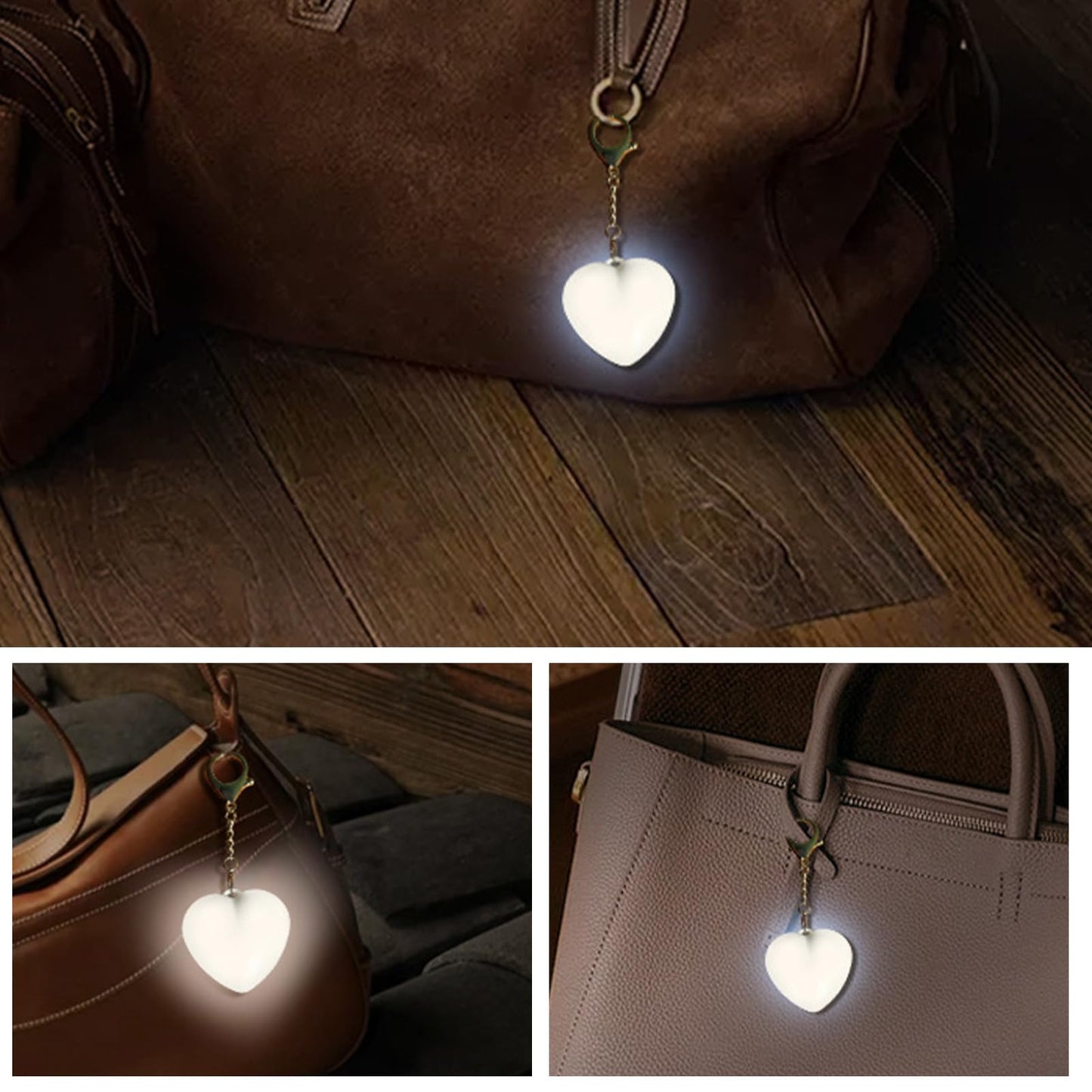 Last Day 49% OFF 🔥Love Wallet Tote Bag Touch Sensing Light