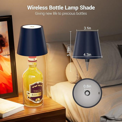 Last Day 49% OFF🔥Wireless Decorative Wine Bottle Ambient Light