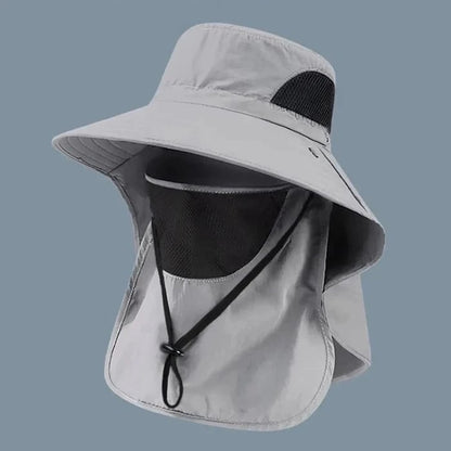 ☀️Summer Sale: 49% Off—A detachable sun hat that offers both face and neck protection🧢