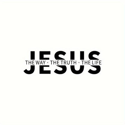 💥Jesus-The Way The Truth The Life Christian Vinyl Decal Car Sticker