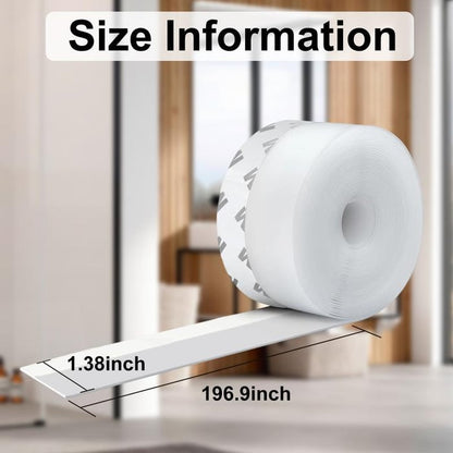 Last Day 49% OFF🔥Weather Stripping Door Seal Strip (5M/16.4FT) —Protects from cold wind and heat🌪️🌀