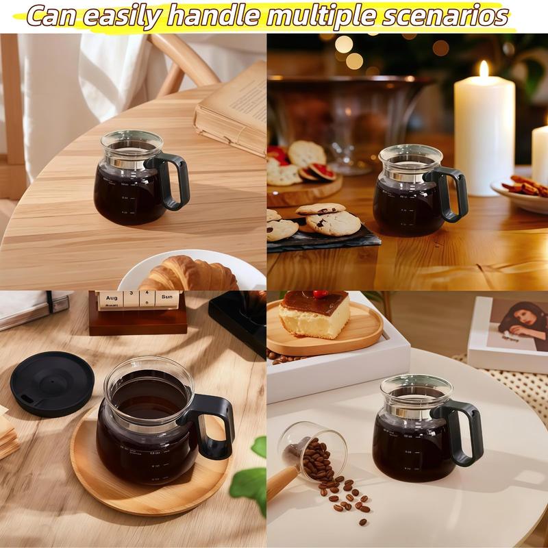 Last Day 49% OFF🔥16oz Glass Coffee Mug – Coffee Pot Style Carafe