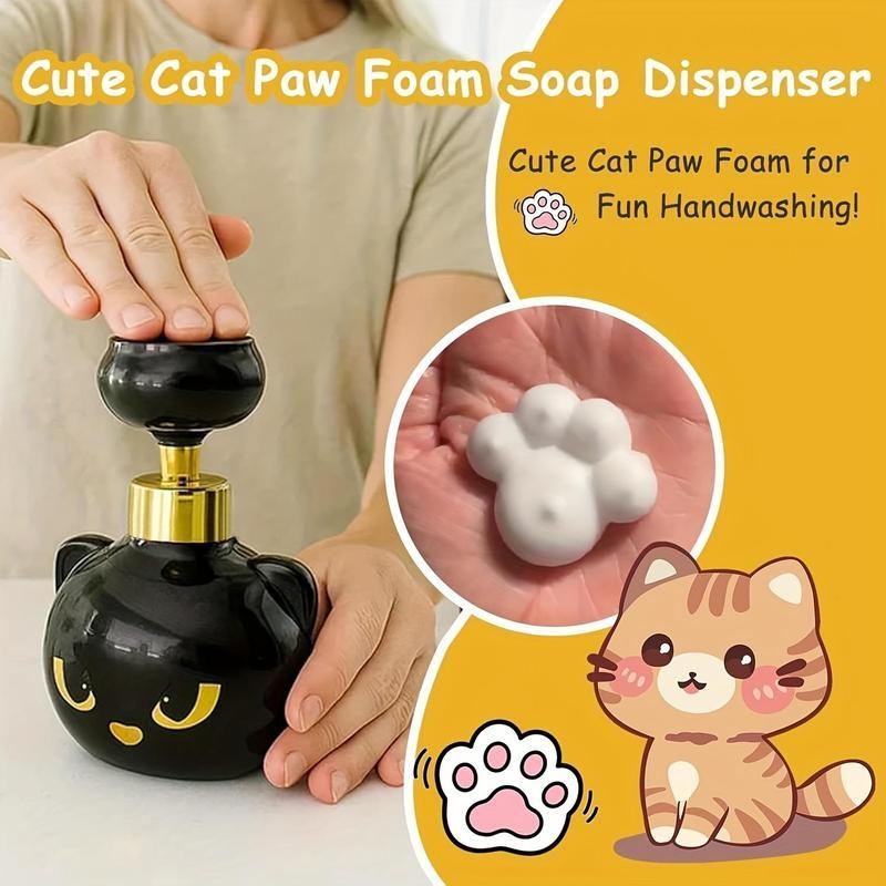Last Day 49% OFF 🔥 Creates Adorable Cat Paw Foam Automatically 🐾💛