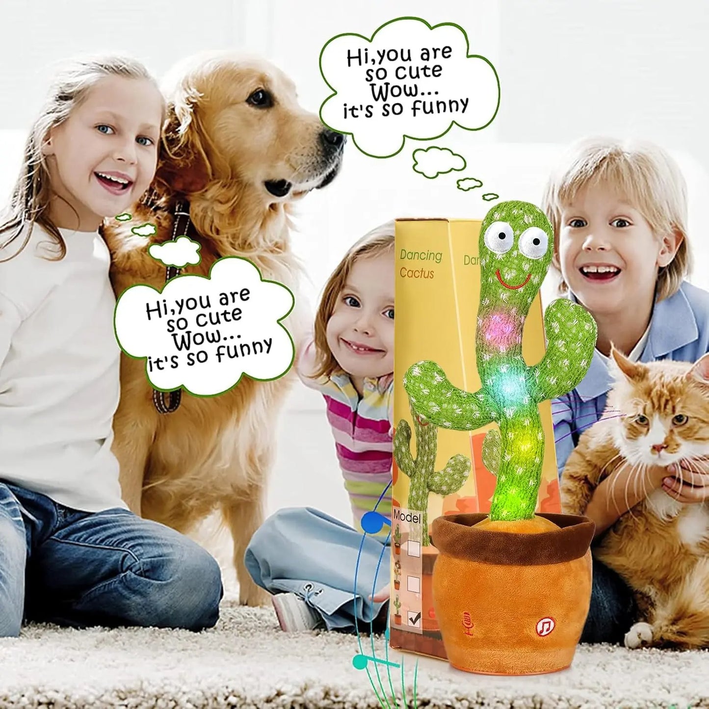 LAST DAY: 49% OFF – Talking Cactus That Repeats, Dances & Makes Kids Laugh Nonstop 🌵😂