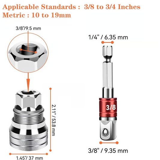 🔥Multi-function Universal Socket Wrench Tool