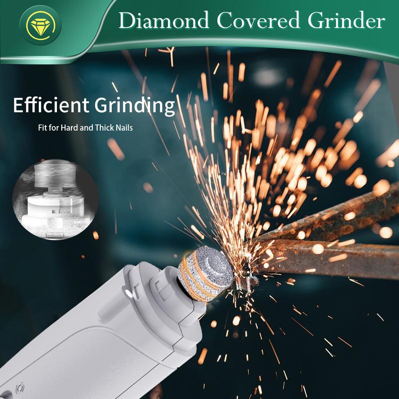 Silent Pet Nail Trimmer Set with Led Lights