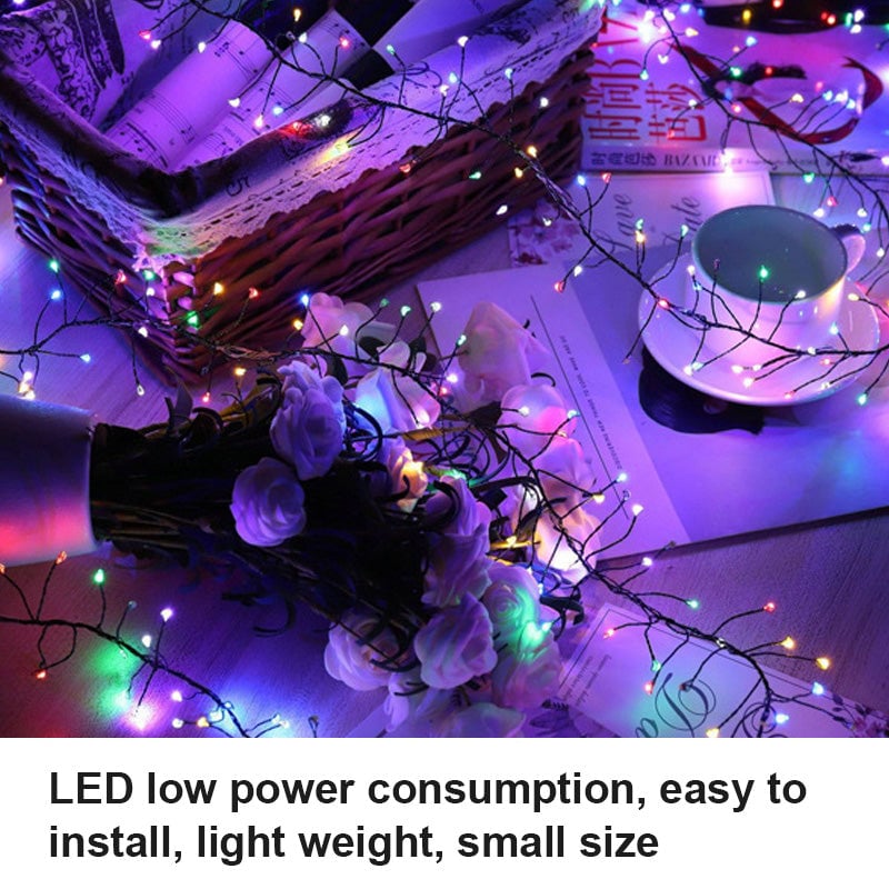 🎄Christmas Sales 49% OFF -💡LED Copper Wire Firecracker Light String