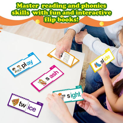 📚30 Read & Rhyme Flip Books – Rhyming Words, Prefixes & Word Families