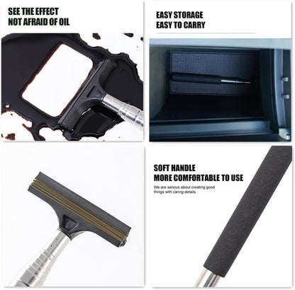 Last Day 49% OFF🔥Retractable Car Rearview Mirror Wiper🚗