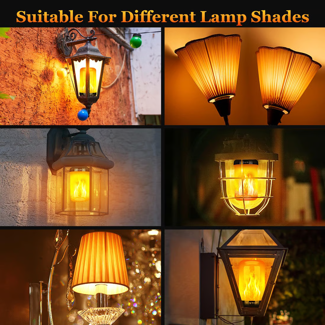 Last Day 49% OFF🔥Autumn ambiance decor LED Flame Bulb🎃