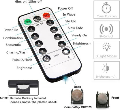 🔥Last Day 49% OFF💡300 LED Curtain Fairy Lights – Instantly Brighten Any Space ✨