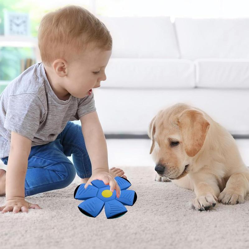 🎄Christmas Sales 49% OFF🔥Magic Flying Saucer Ball – 2-in-1 Fun for Kids & Pets!