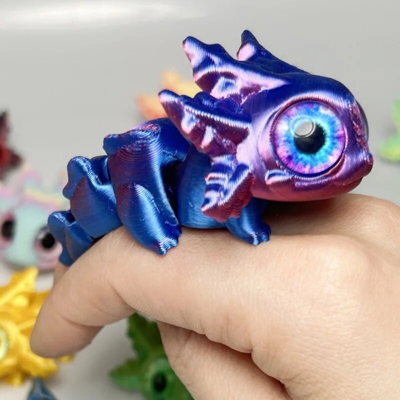 Last Day 49% OFF🔥3D Printed Magnetic Salamander Toy（Adjustable joint）