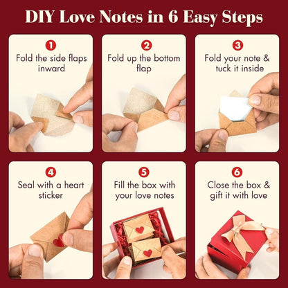 Valentine's Day Special: 49% OFF❤️Mini Blank Cards & Envelopes for Him Her 🥰 Cute Valentine's Day Anniversary Gift