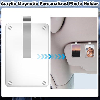 Magnetic Car Visor Photo Clip
