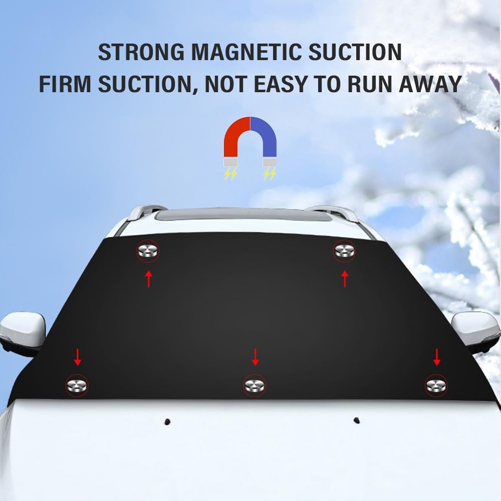 Last Day 49% OFF🔥 Magnetic Snow & Heat Shield for Windshields🚗