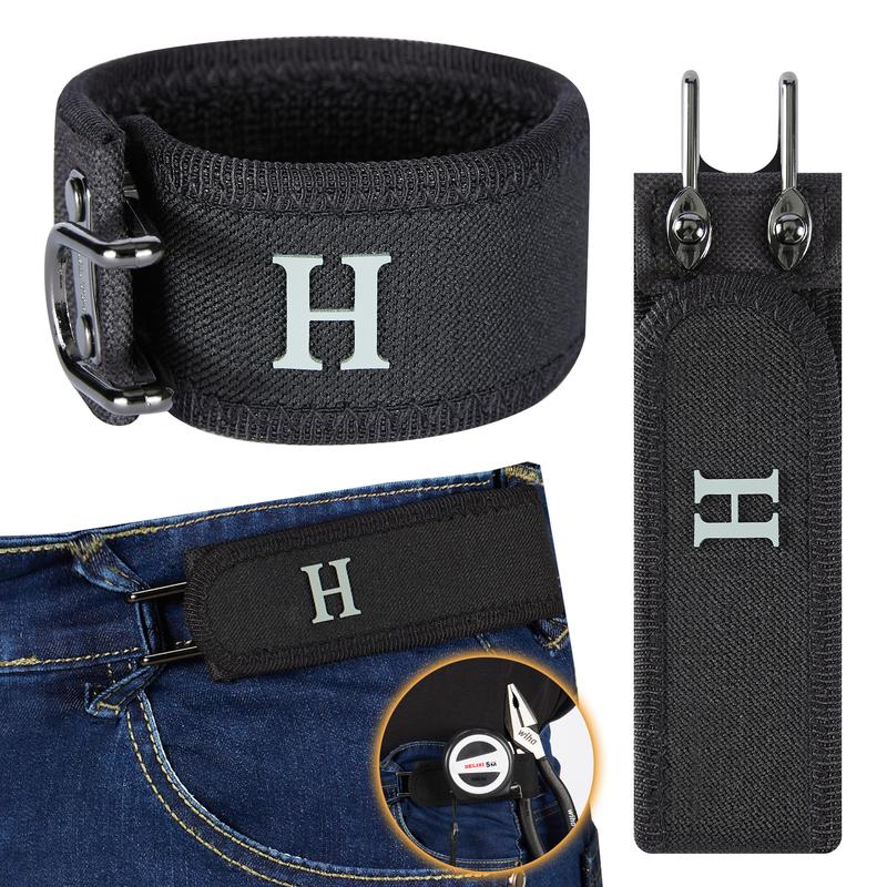 Last Day 49% OFF🔥Tactical Metal Hook Elastic Waist Belt (2-Pack) - Soft Adjustable Sides
