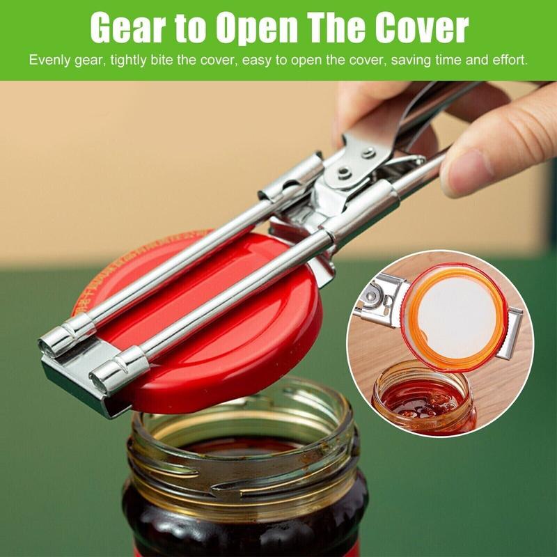 Last Day 49% OFF🔥Adjustable Stainless Steel Jar Opener