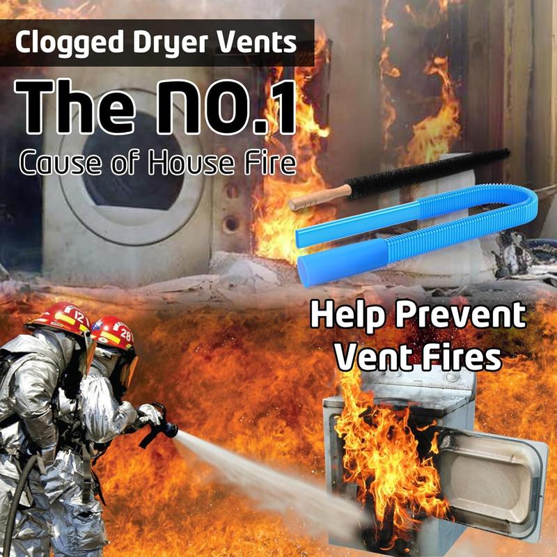 🔥Dryer Vent Cleaner Kit Vacuum (Equipped with a lint brush)