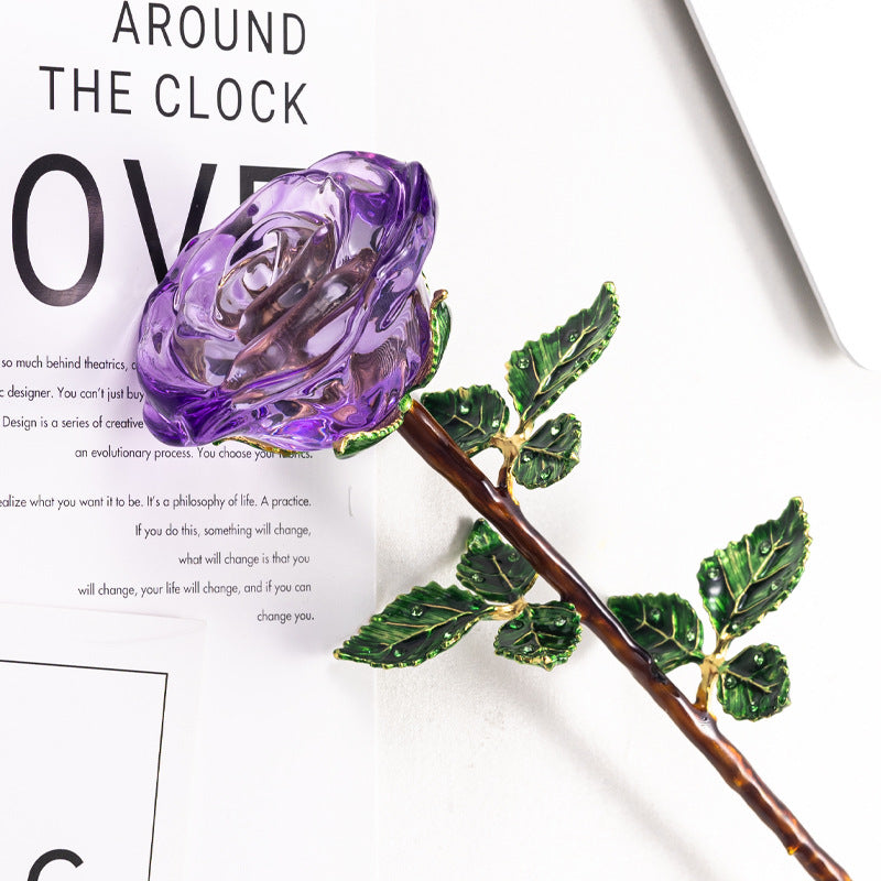 🌹Valentine Hot Sale 49% OFF 💕 Eternal Crystal Rose