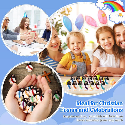 🔥Spread the Love of Jesus, Original Design Mini Jesus Figures✝️ - Jesus Loves You💖