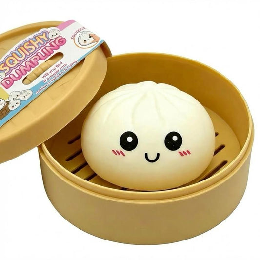 🏆Expressive Big Dumpling Squishy - Blind Box, Mysecret Bun Fidget Toy