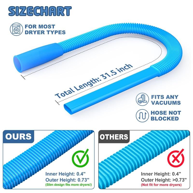 Last Day 49% OFF🔥Dryer Vent Cleaner Kit Vacuum