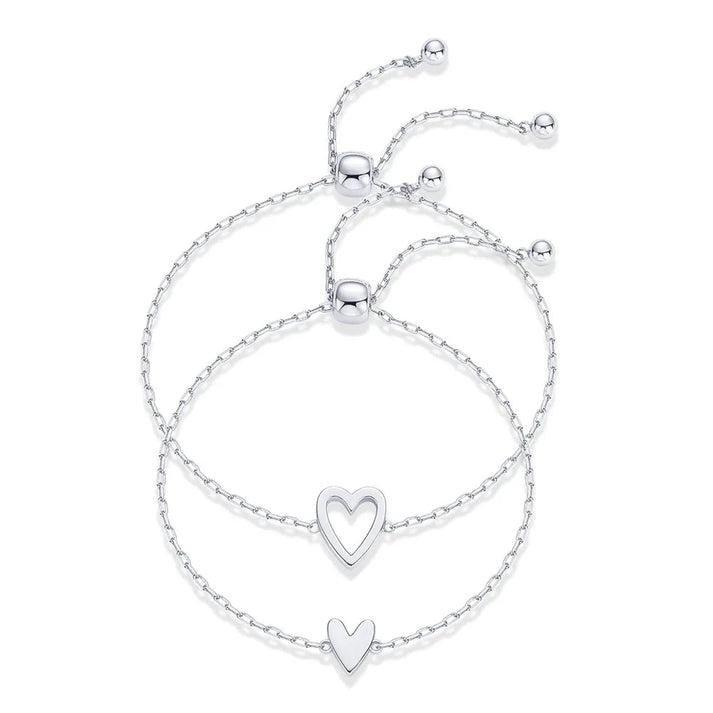 Last Day 49% OFF🔥Matching Heart Bracelets for Women
