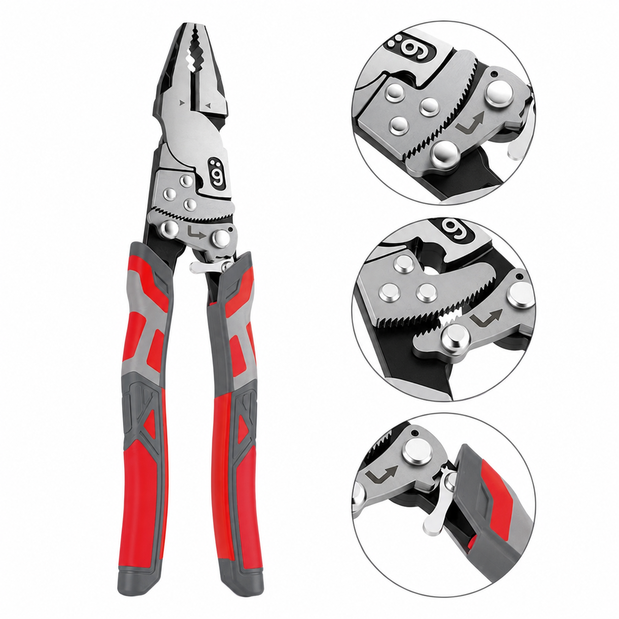 🔧 9-Inch Ratchet Locking Pliers – Grip, Lock & Work With Less Effort