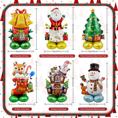 🎄Christmas Special 49% Off — Inflatable Christmas Balloon Set🎅✨