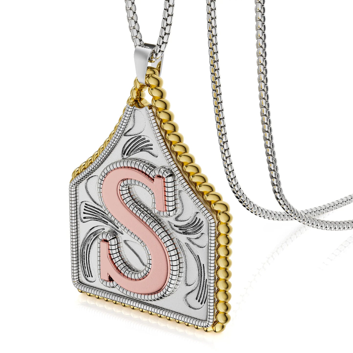 💖 Last Day 49% OFF – A–Z Initial Necklace ✨ Personalized Letter Pendant Gift