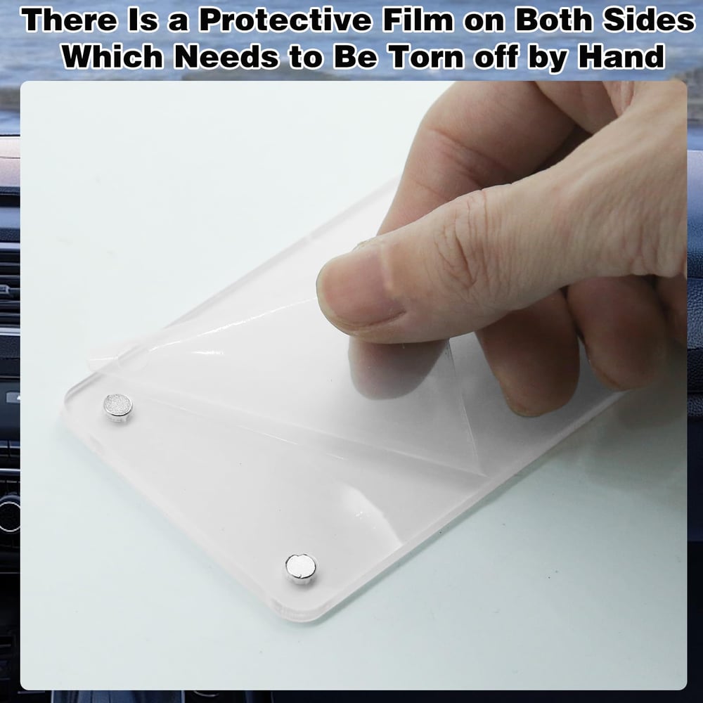 Magnetic Car Visor Photo Clip