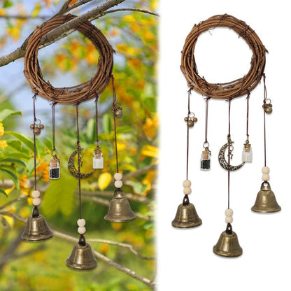 Last Day 49% OFF 🧙‍♀️🔔 Handmade Witch Bells for Home Protection