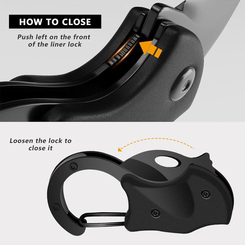 Last Day 49% OFF🔥Mini Folding Knife Keychain Pendant Gift