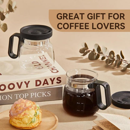 Last Day 49% OFF🔥16oz Glass Coffee Mug – Coffee Pot Style Carafe