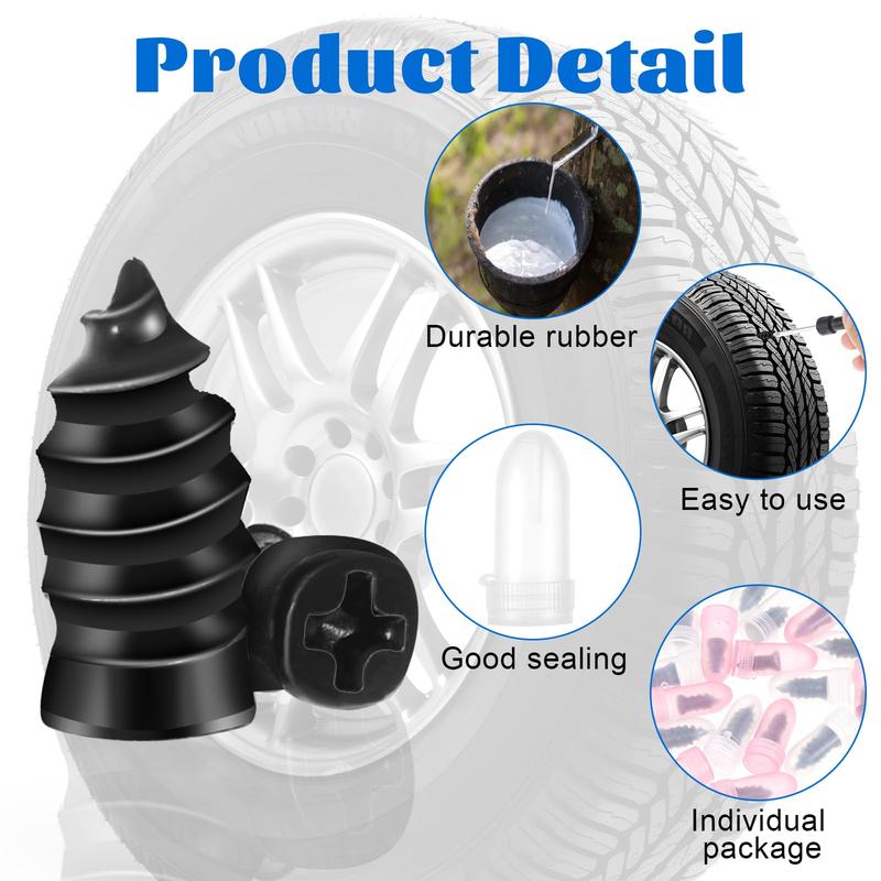 Last Day 49% OFF🔥Self-service Tyre Repair Vacuum Rubber Nails Kit