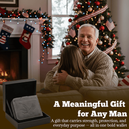 Last Day 49% OFF🔥Men’s Tactical Security Wallet – Slim, Rugged & Built to Last